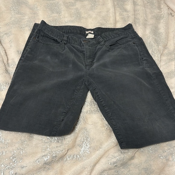 JCrew Toothpick Corduroy jeans, 29W Grey - Picture 3 of 6